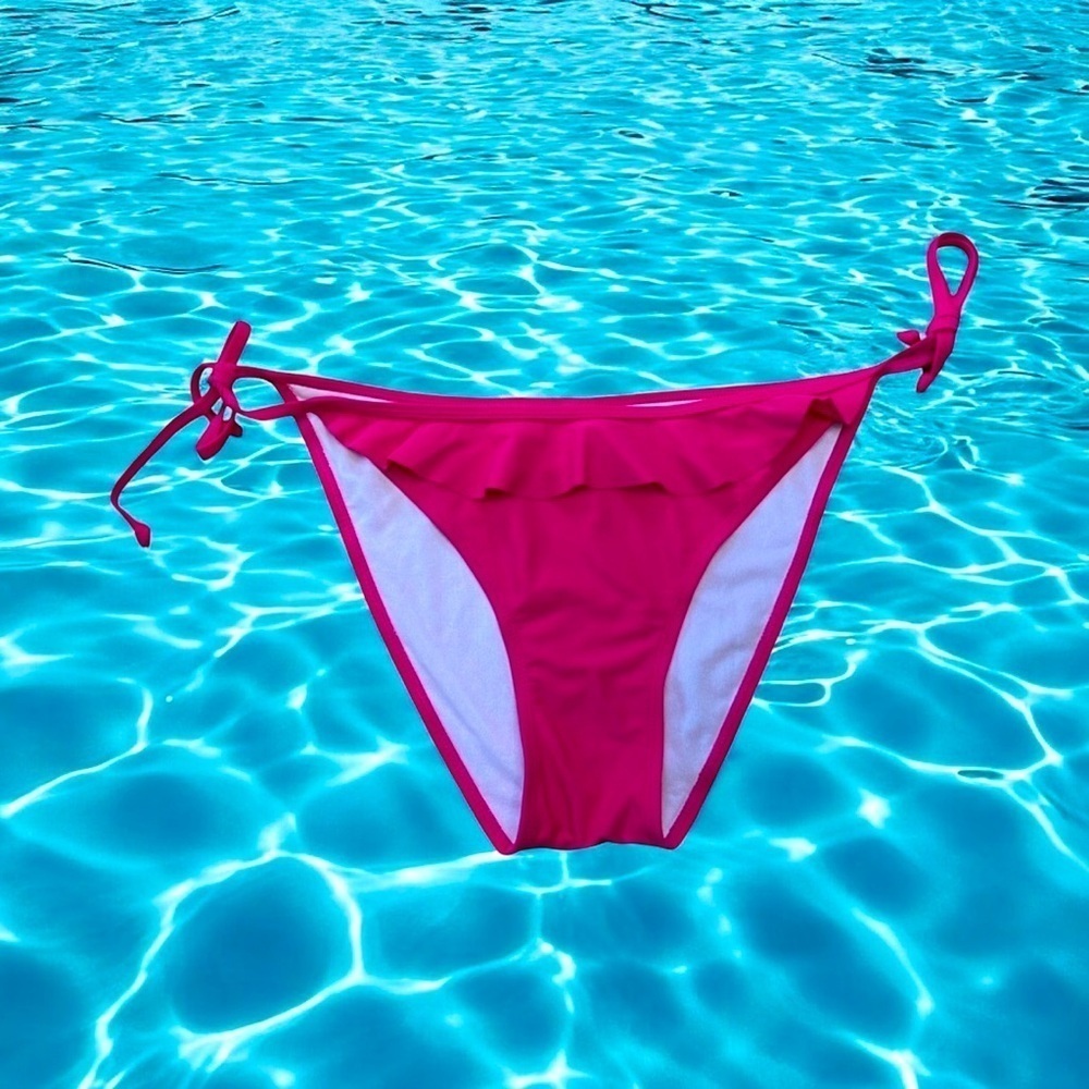NWOT, Aqua Funky, Bikini Bottom, Size XL, Pink 🌴